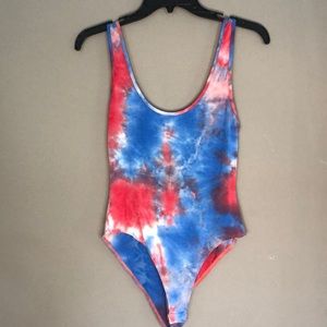 Charlotte Russe, S, tiedye body suit